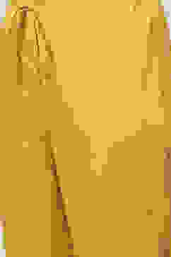 Mustard LIVA Kalidar Kurta Pant Suit Set image number 2