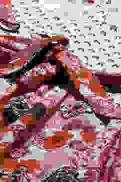 White Rayon A-Line Printed Dress image number 1