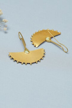 Peach Alloy Earrings image number 2