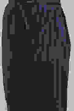 Navy Blue Cotton Anarkali Kurta Churidar Suit Set image number 2