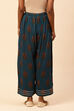 Rust Cotton Floral Palazzo Pants image number 5