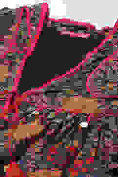 Black Rayon Front Open Jacket image number 1