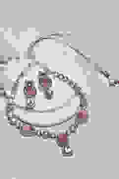 Light Pink Brass Drop & Danglers image number 2