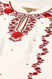 Rohit Bal Indigo Cotton Blend Straight Kurta Suit Set image number 1