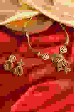 Multi Alloy Necklace Set image number 2