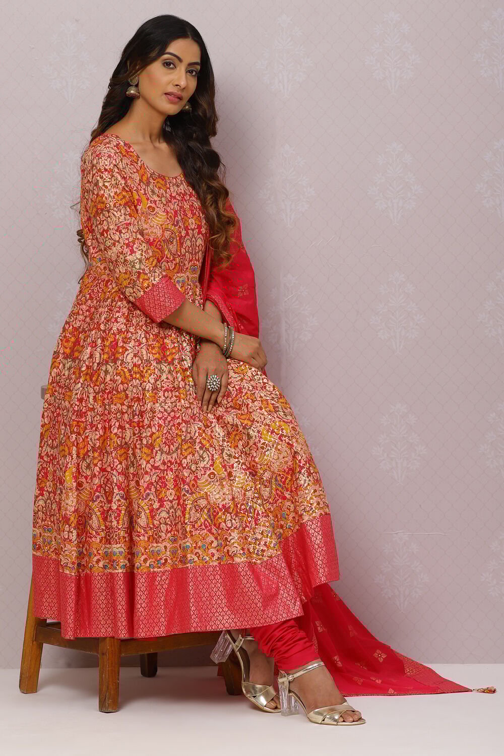 Biba anarkali suit set online