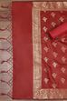 Rama Green Chanderi  Unstitched Suit Set image number 3