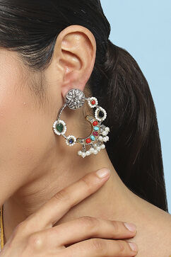 Multicolour Alloy Drop & Danglers image number 1