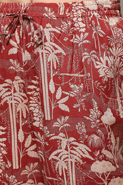 Terracotta LIVA Straight Printed 2 Piece Set image number 2