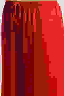 White and Rust Cotton Festive Kalidar Suit Set image number 2