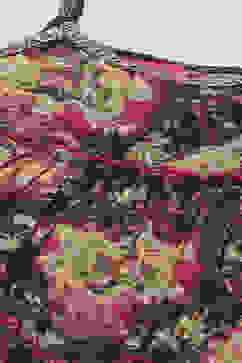 Blue Cotton Tiered Printed Kurta Set image number 1