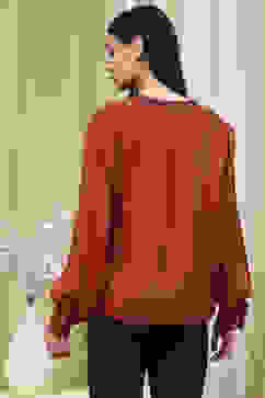 Rust Solid Straight Top image number 3