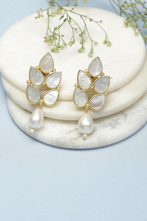 White Earrings image number 0