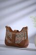 Brown PU Tote Bag image number 0