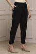 Blue Cotton Slim Pants image number 0