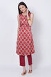 Rust Lurex Three Piece Set image number 4