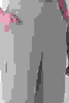 Beige Cotton Chinos Pants image number 1