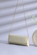 Ivory Polycotton Clutch image number 0