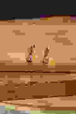 White Brass Huggies image number 0