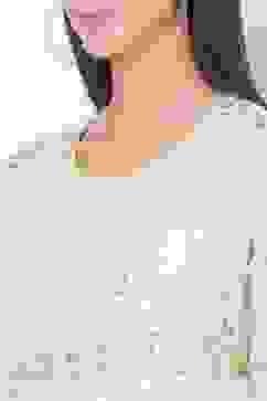 Off White Straight Kurta Churidar Suit Set image number 1