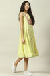 Lime LIVA A Line Dress image number 3