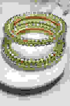 Green Alloy Bangle image number 0