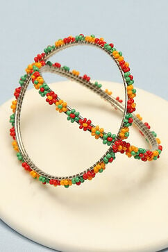 Multicolour Metal & Beads Kids Bangles image number 0