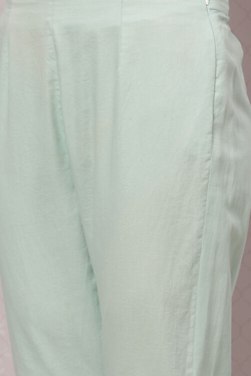 Blush Pink Poly Cotton Kaftan Set image number 3