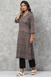 Mud Terry Rayon A-Line Kurta image number 2