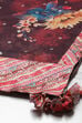 Chocolate Brown Art Silk Lehenga Set image number 3