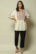 Black Art Silk Pants image number 0