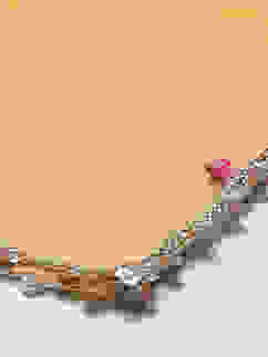 Mustard Yellow Art Silk Anarkali with Jacket Kurta Churidar Suit Set image number 4