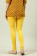 Camel Cotton Blend Solid Churidar image number 4