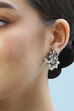 White Brass Earrings image number 1