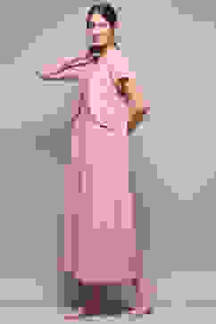 Pink Cotton Printed Sleepwear image number 2