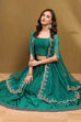 Fuchsia Silk Chanderi Festive Lightweight Flared Lehenga Set image number 0