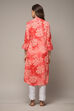 Coral LIVA Straight Printed Kurta image number 2