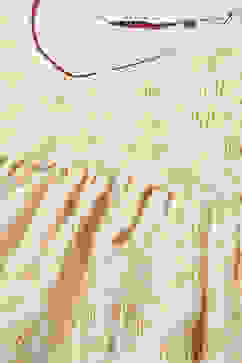 Beige Rayon Gathered Kurta Churidar Suit Set image number 1