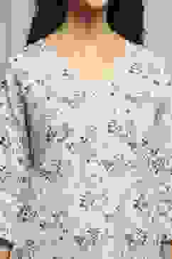 Cream Cotton Kurta image number 1