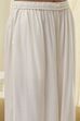 Navy Blue Viscose Solid Straight Palazzos image number 1