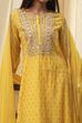 Dull Pink Embroidered Straight Suit Set image number 1