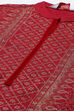 Red Straight Acrylic Kurta image number 1