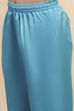 Coral Pink Polyester Flared Suit Set image number 2