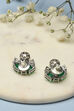 Green Brass earrings image number 2