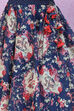 Navy Blue Art Silk Lehenga Set image number 2