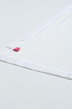 White Cotton Viscose Straight Set image number 3