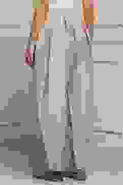 Beige Polyester Salwar Pants image number 5