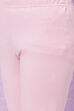 Pink Polyester Flared Printed Suit Set image number 3