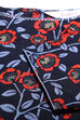 Black Cotton Straight Printed Kurta image number 1