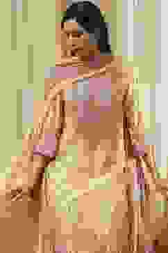 Green Modal Printed Straight Suit Set image number 7